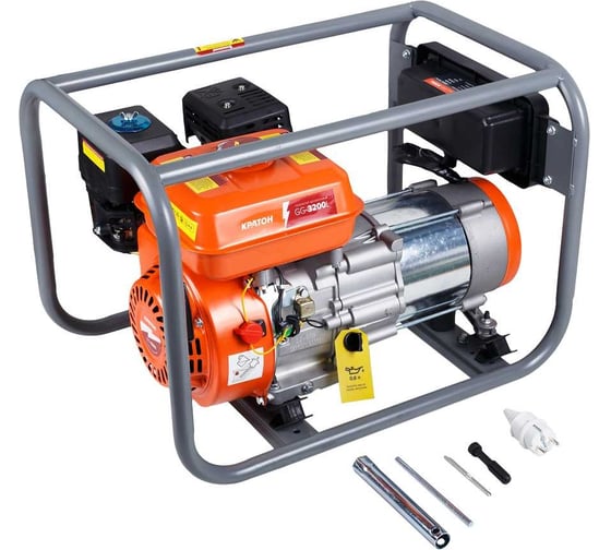 Бензиновый генератор КРАТОН GG-3200L