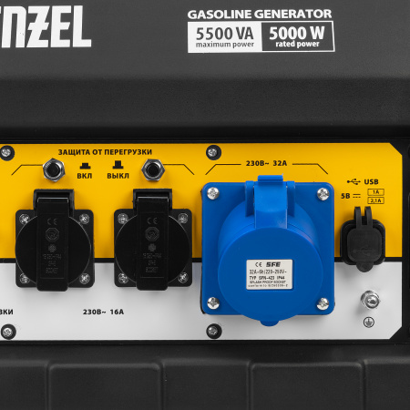 Бензиновый генератор DENZEL PS 55 EA