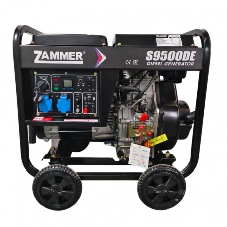 Дизельный генератор Zammer S9500DE