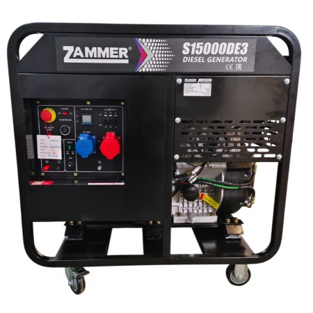 Дизельный генератор Zammer S15000DE3