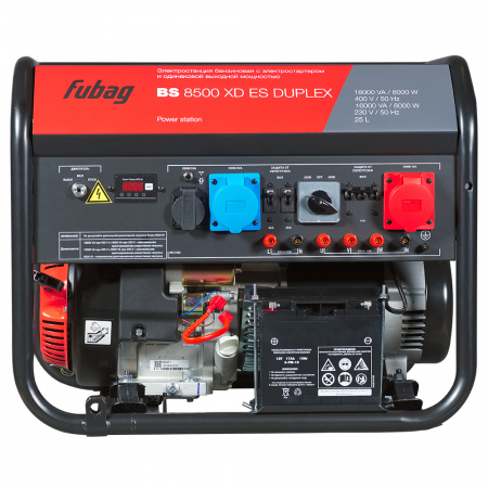 Бензиновый генератор Fubag BS 8500 XD ES DUPLEX